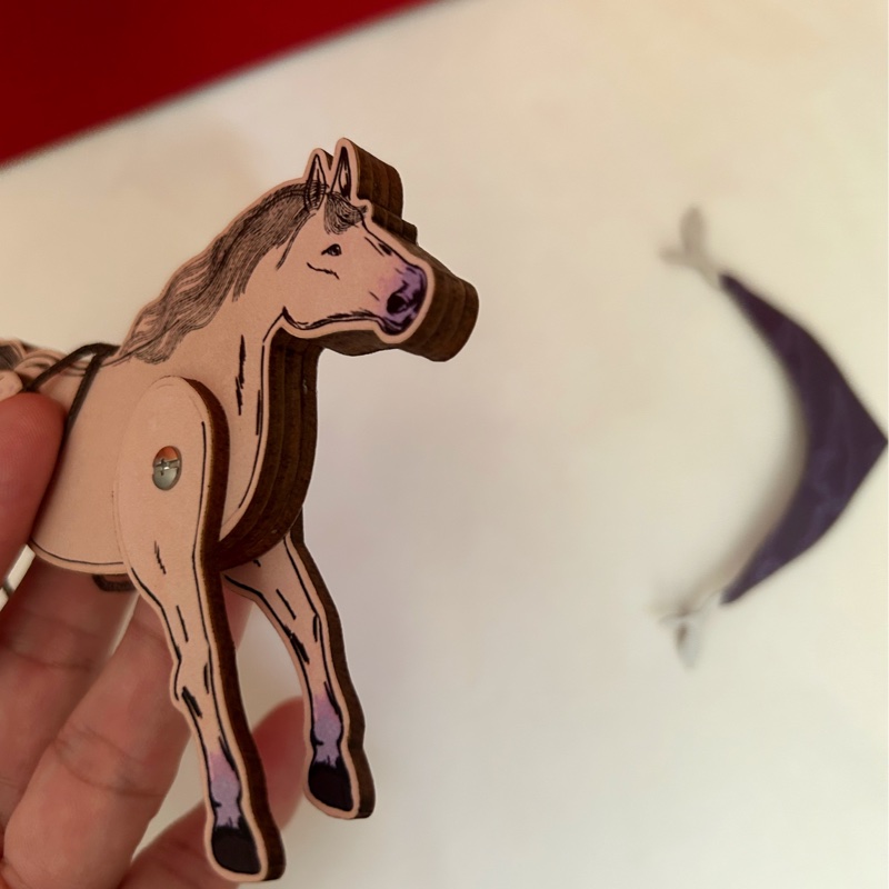 Hermes 26(一馬當先)掛飾👩🏻🦰馬年限定Vip活動禮;雙腳可擺動⋯-4