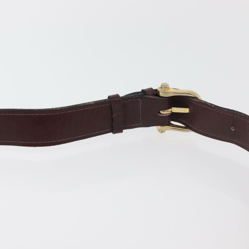 【日本直送】CELINE 馬車圖案單背包,波爾多紅金色皮革,正品編號 174318A-7