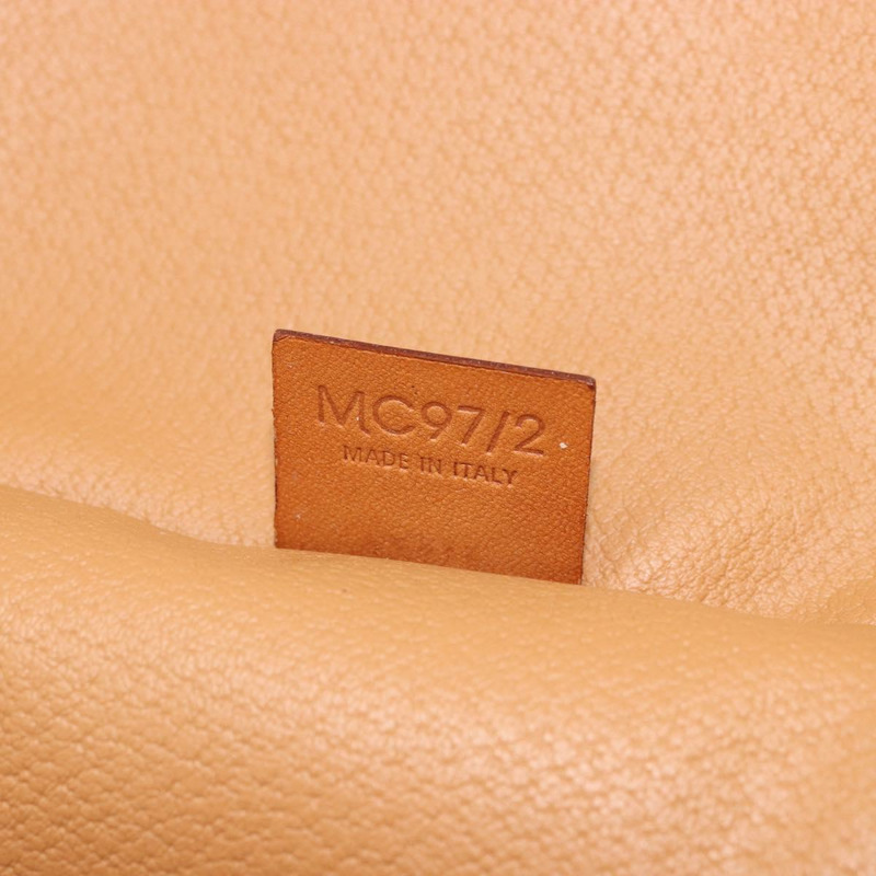 【日本直送】CELINE Macadam帆布化妝包 PVC皮革 棕色金色 正品 YKZ1479A-11