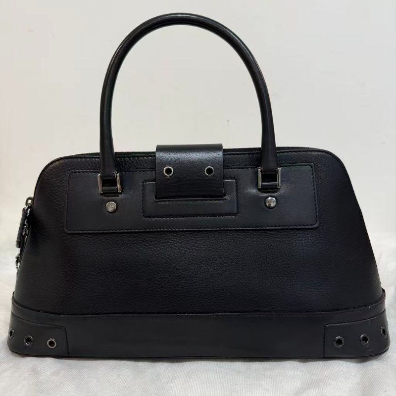 現貨可議價Dior vintage punk so black 甜酷風手提貝殼包 96新配件塵袋-9