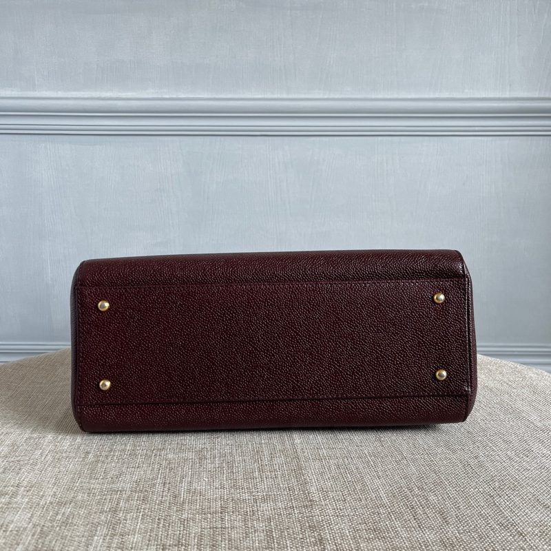 Chanel • 稀有勃艮第紅荔枝牛皮鏈條包-6