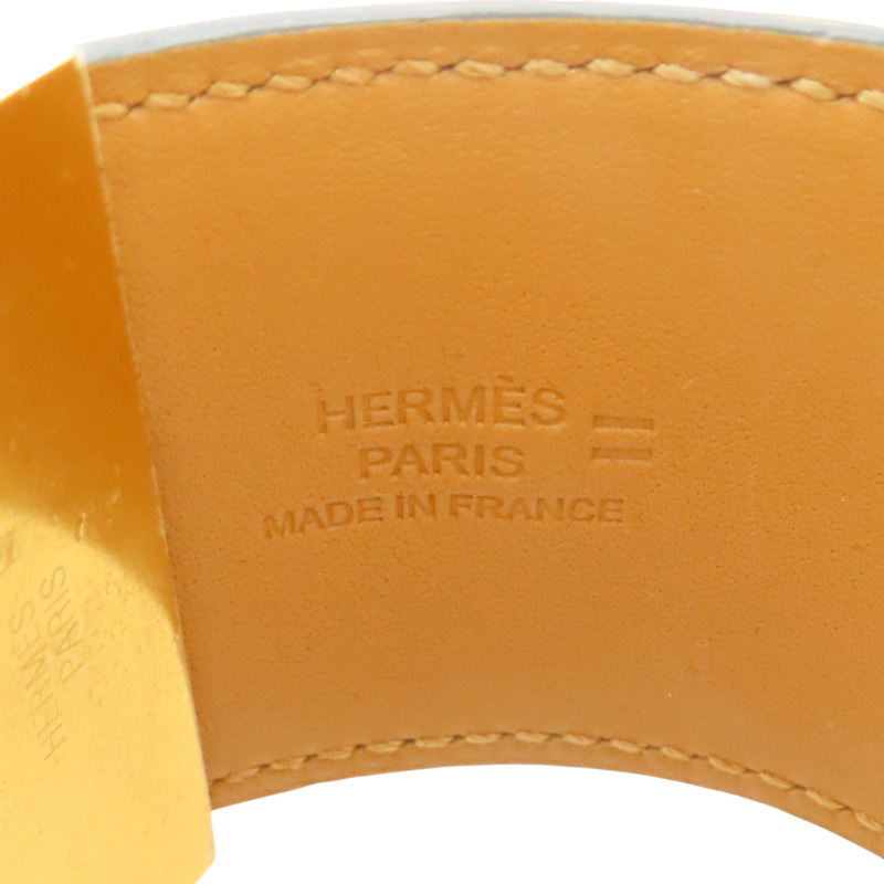 灰/棕色 蜥蜴皮 CDC 手環 X刻【HERMES 愛馬仕】 H500255FD1BT2-4