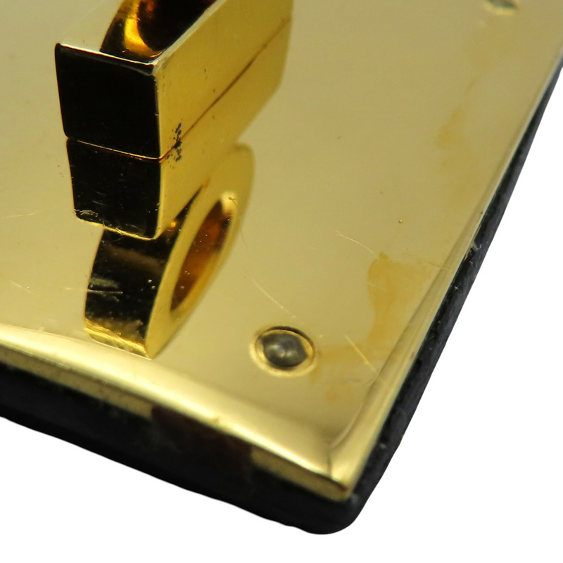 綠色 蜥蜴皮 Kelly Dog 手環 A刻 金扣【HERMES 愛馬仕】-9