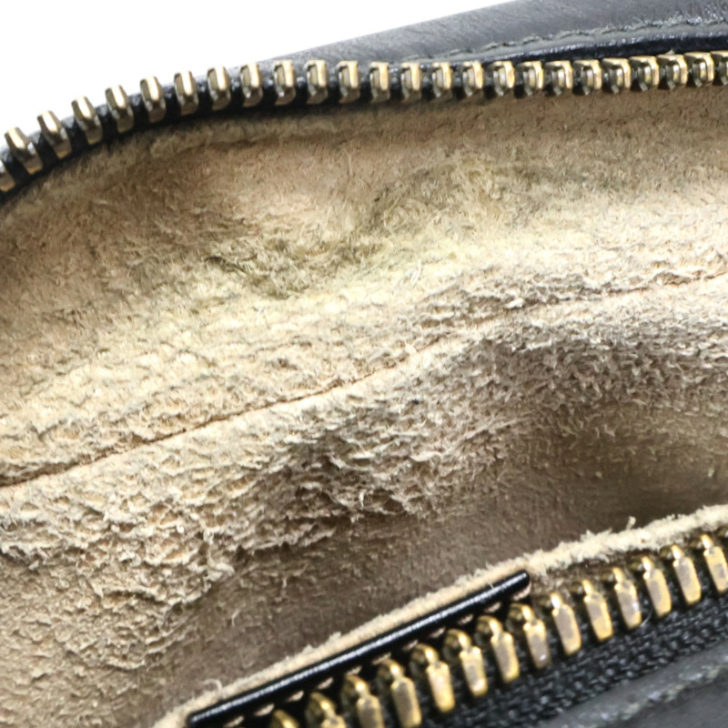 黑色牛皮 GG Marmont 肩背包【GUCCI 古馳】 447632-15