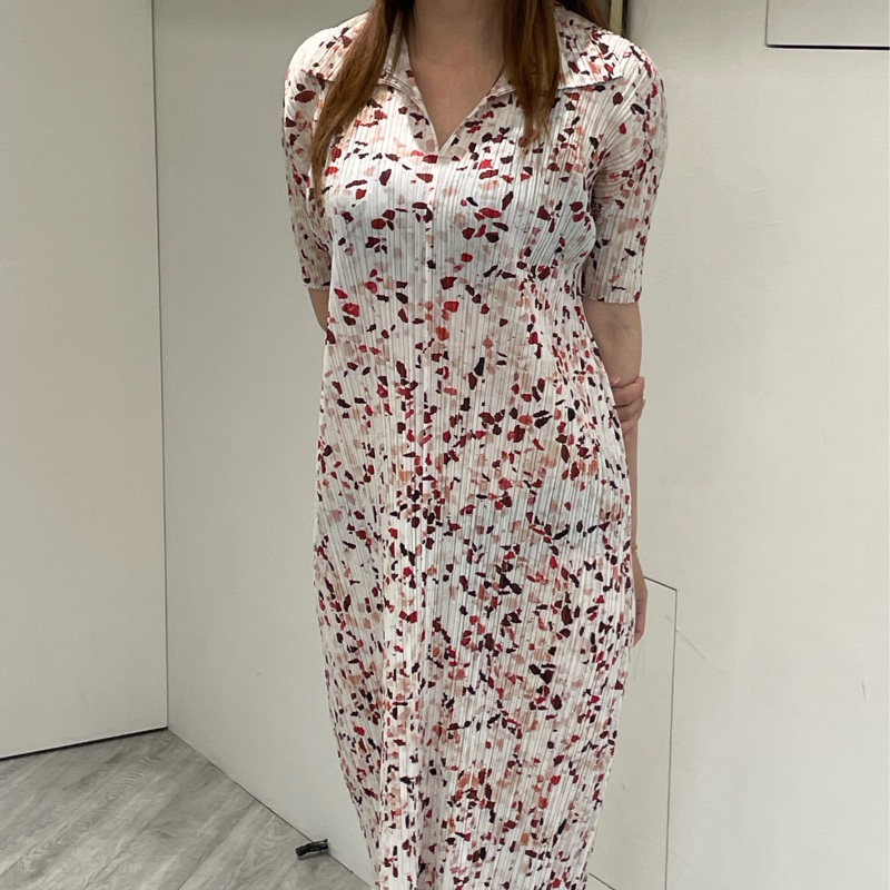 ▪️富貴選物FUGUEI▪️PP 三宅一生 花瓣意象短袖洋裝-0