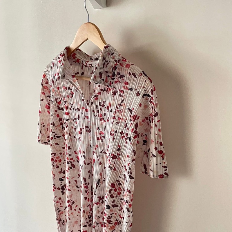 ▪️富貴選物FUGUEI▪️PP 三宅一生 花瓣意象短袖洋裝-4