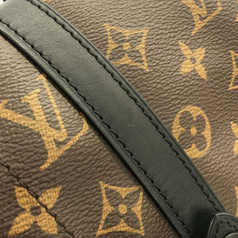 路易威登 Monogram Macassar Christopher MM M43735 雙肩包-5