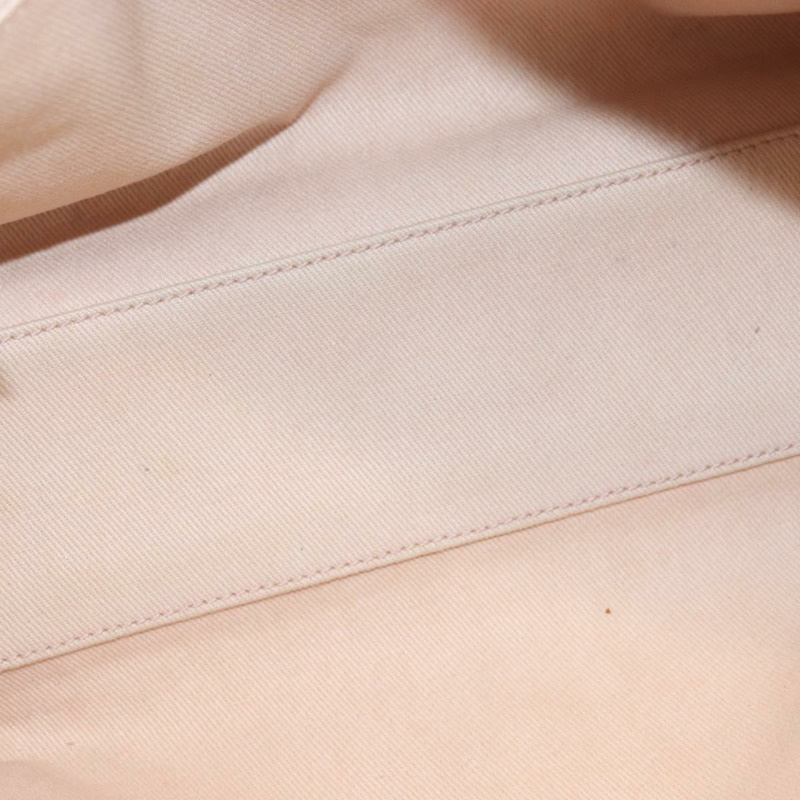 【日本直送】香奈兒 Deauville 系列鏈條保齡球包帆布米色銀色 CC 正品 ka3775V-10