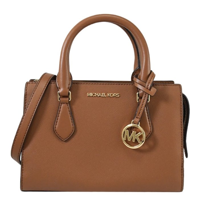 快速出貨！【Michael Kors】小款防刮兩用包-焦糖-0