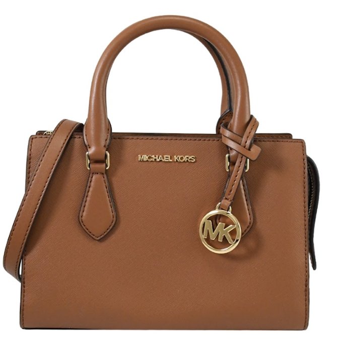 快速出貨！【Michael Kors】小款防刮兩用包-焦糖-2