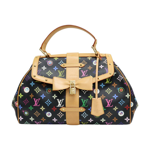 黑彩 原花帆布 Eye Love Sac Retro GM 手提包【LOUIS VUITTON LV 路易威登】 M92052
