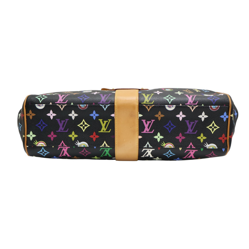 黑彩 原花帆布 Eye Love Sac Retro GM 手提包【LOUIS VUITTON LV 路易威登】 M92052-3