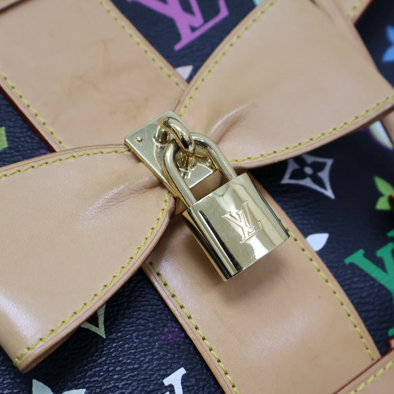 黑彩 原花帆布 Eye Love Sac Retro GM 手提包【LOUIS VUITTON LV 路易威登】 M92052-9