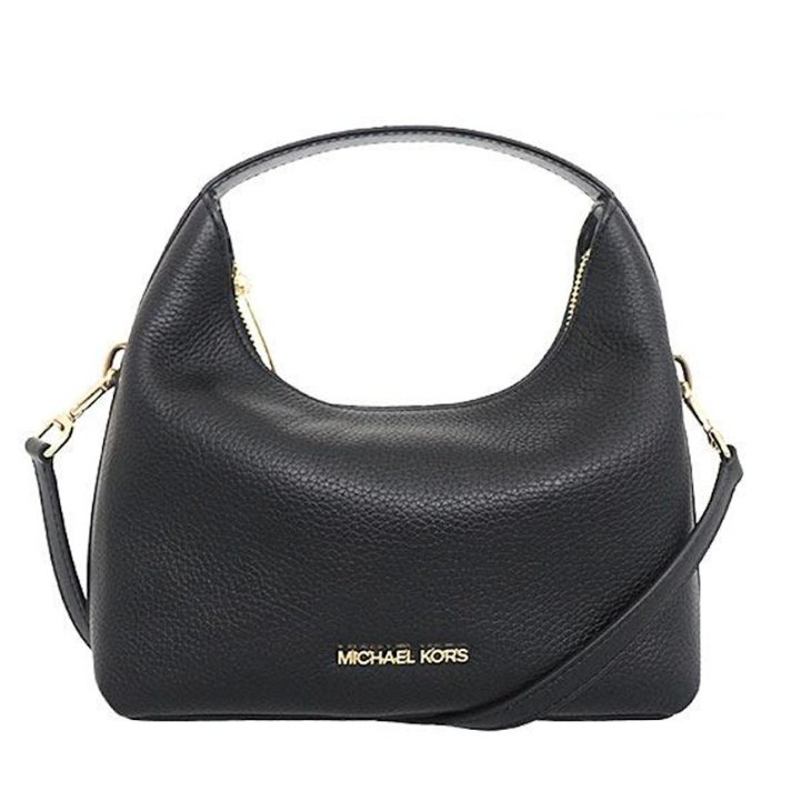 快速出貨！【Michael Kors】荔枝皮革撞色兩用包-黑-2