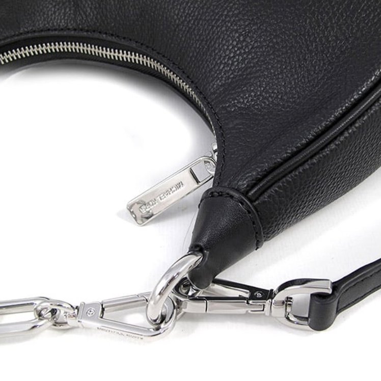 快速出貨!【Michael Kors】荔枝皮革鍊條兩用包-黑-3