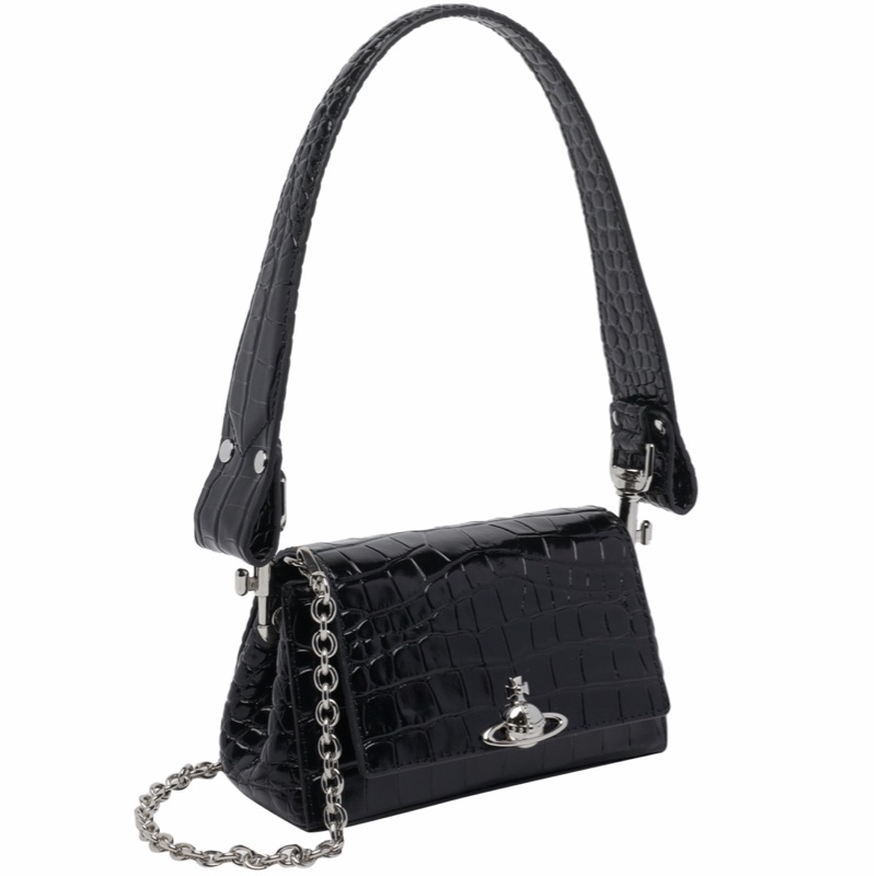 Vivienne Westwood 女士 翻蓋單肩包均碼碼10.5cm*7cm*17.5cm-0