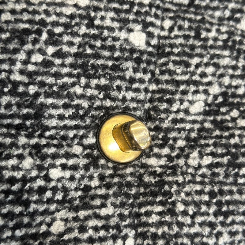 CHANEL 19 Bag 菱格紋手提肩背包 26 - 毛呢金-9