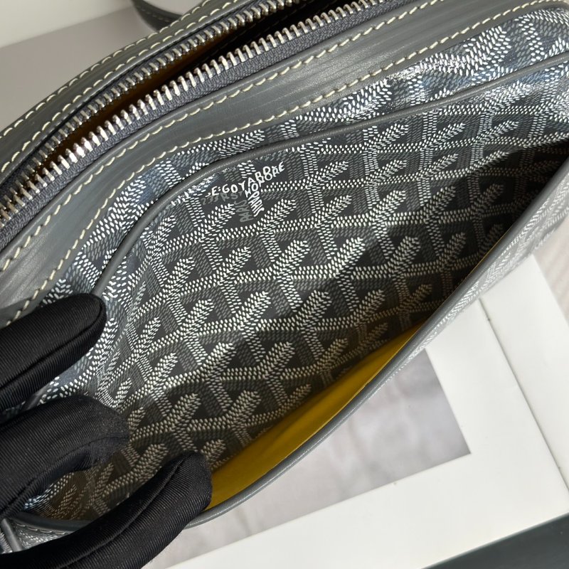 GOYARD Cap vert - 小號灰-6