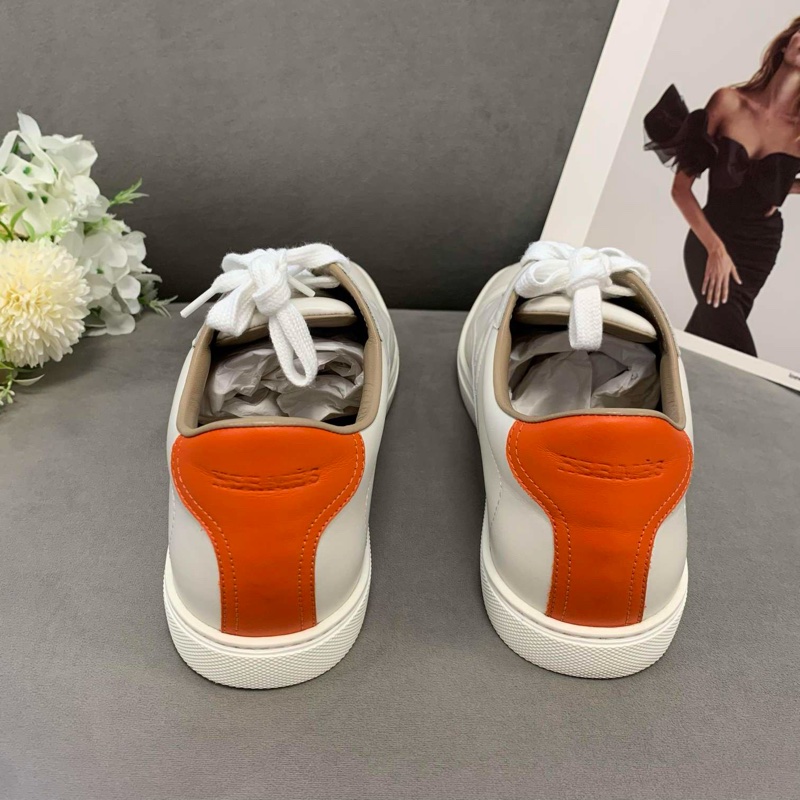 Hermes 愛馬仕quicker男士板鞋 橙尾 41.5碼 🈚附件-3