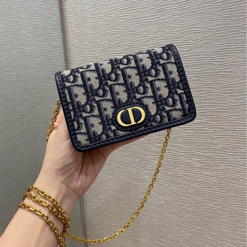 Dior 迪奧 蒙田30nano 老花鏈條包-7