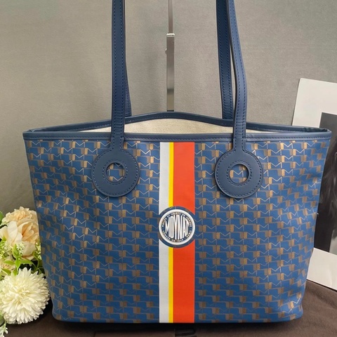 Moynat莫奈 藍色tote托特包 🈚附件