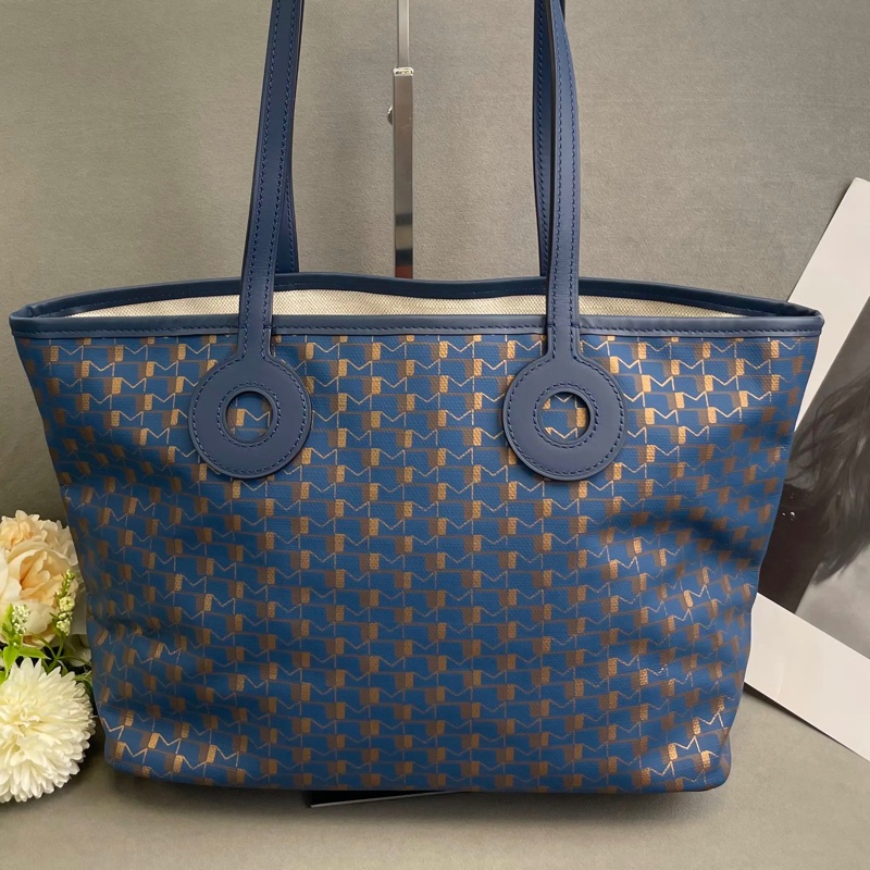 Moynat莫奈 藍色tote托特包 🈚附件-1