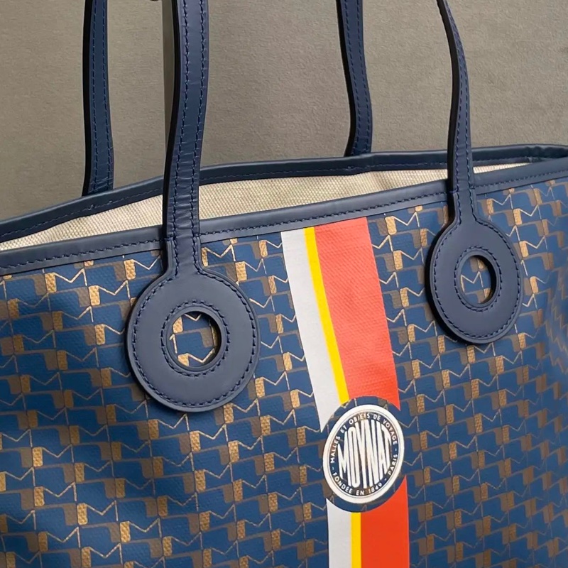 Moynat莫奈 藍色tote托特包 🈚附件-6