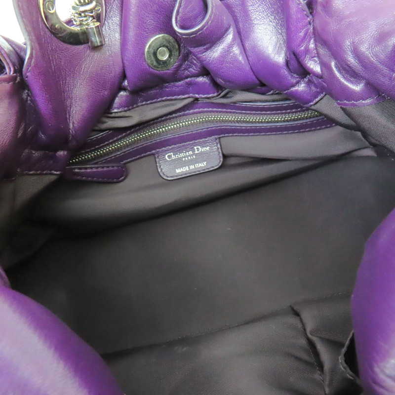 紫色 羊皮 肩背包【Dior 迪奧】-2