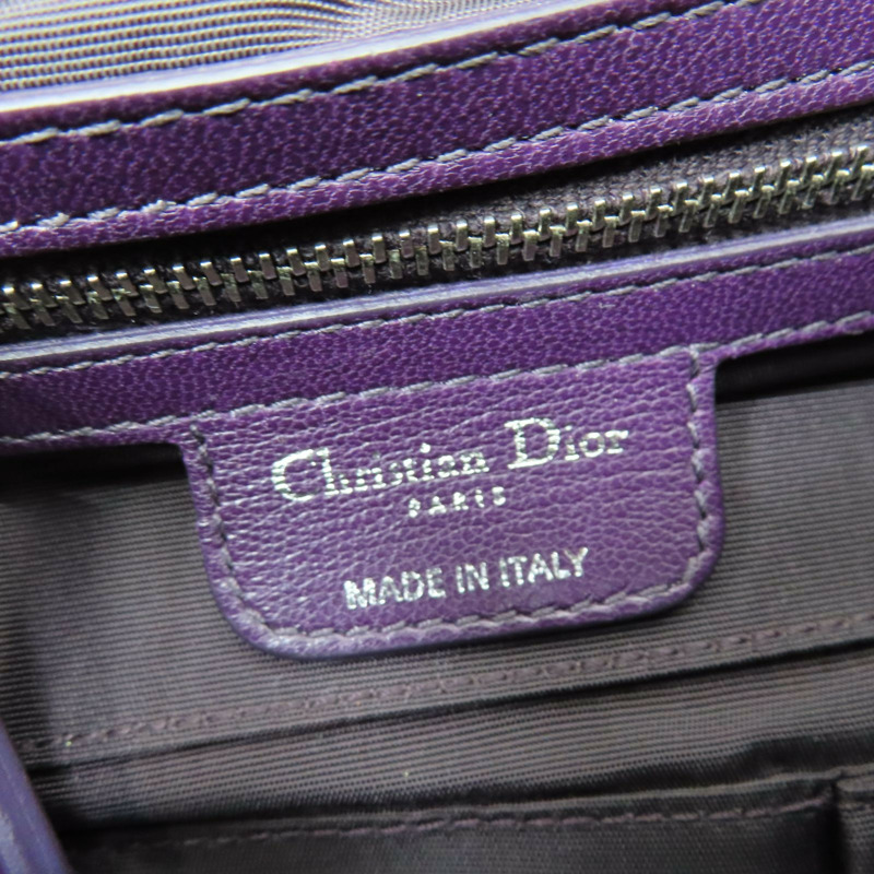 紫色 羊皮 肩背包【Dior 迪奧】-5