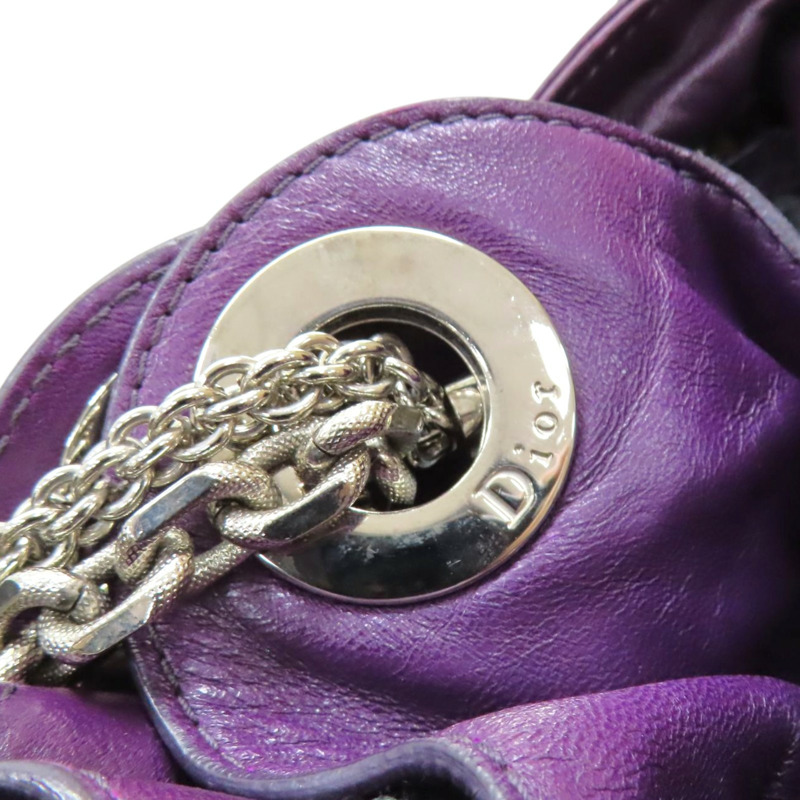 紫色 羊皮 肩背包【Dior 迪奧】-8