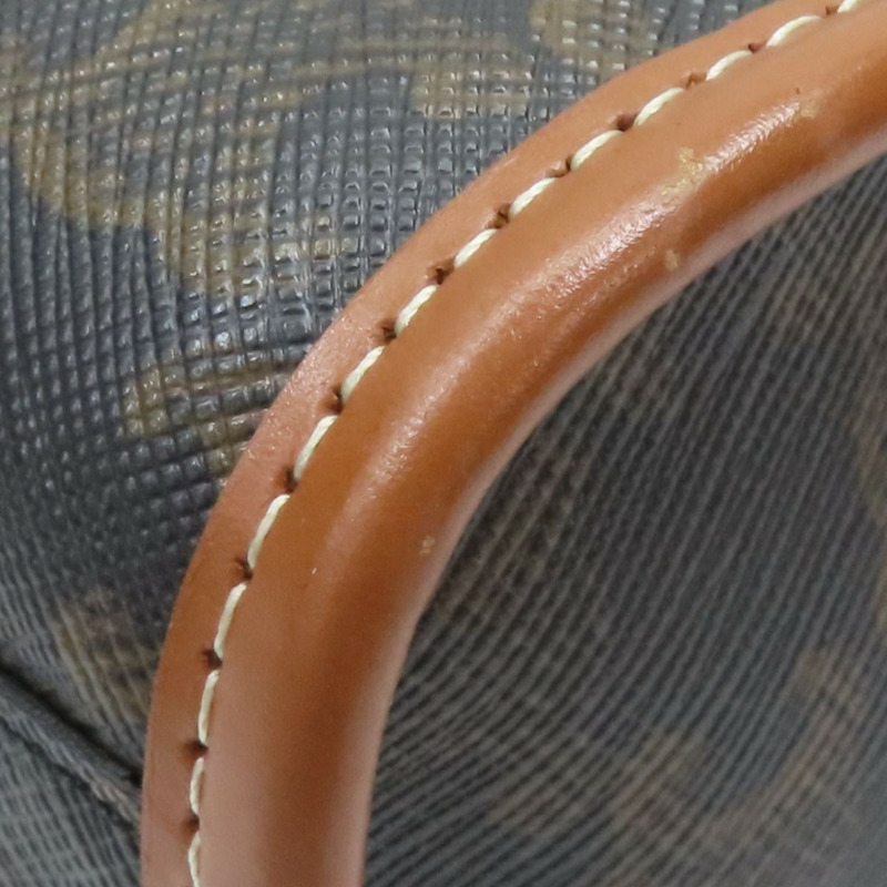 棕色 PVC塗層帆布/牛皮 Cabas 兩用包【CELINE 賽琳】 199742BZJ-13