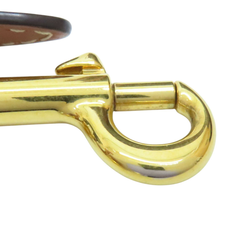 棕色 PVC塗層帆布/牛皮 Cabas 兩用包【CELINE 賽琳】 199742BZJ-18