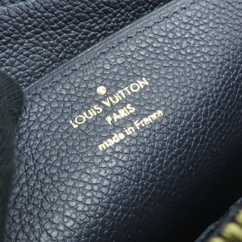 深藍色 原花牛皮 Zippy 拉鍊長夾 M62121【LOUIS VUITTON LV 路易威登】 M62121-5