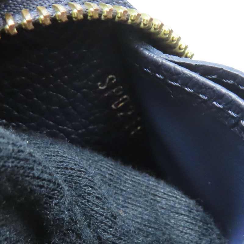 深藍色 原花牛皮 Zippy 拉鍊長夾 M62121【LOUIS VUITTON LV 路易威登】 M62121-6