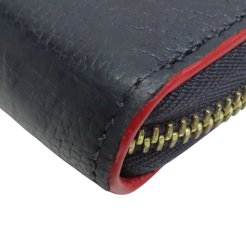 深藍色 原花牛皮 Zippy 拉鍊長夾 M62121【LOUIS VUITTON LV 路易威登】 M62121-8