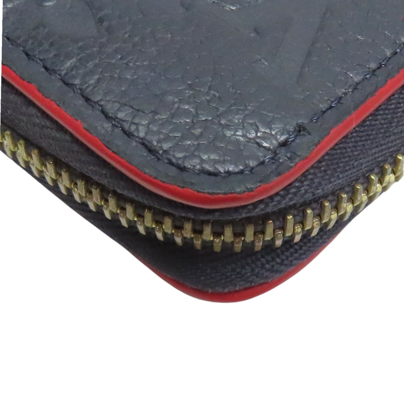 深藍色 原花牛皮 Zippy 拉鍊長夾 M62121【LOUIS VUITTON LV 路易威登】 M62121-10