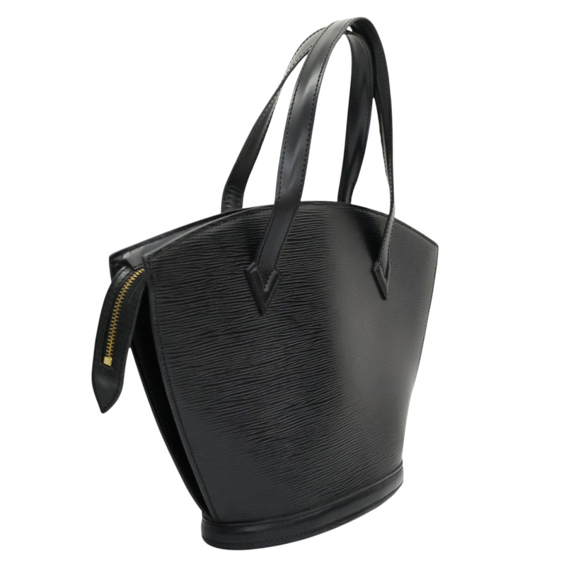 黑色 EPI水波紋 牛皮 Saint Jacques PM 肩背包【LOUIS VUITTON LV 路易威登】 M52272-1