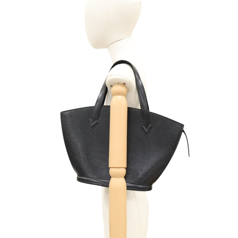 黑色 EPI水波紋 牛皮 Saint Jacques PM 肩背包【LOUIS VUITTON LV 路易威登】 M52272-6