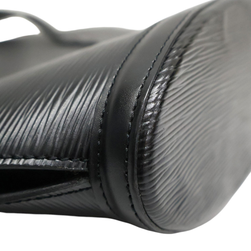 黑色 EPI水波紋 牛皮 Saint Jacques PM 肩背包【LOUIS VUITTON LV 路易威登】 M52272-7