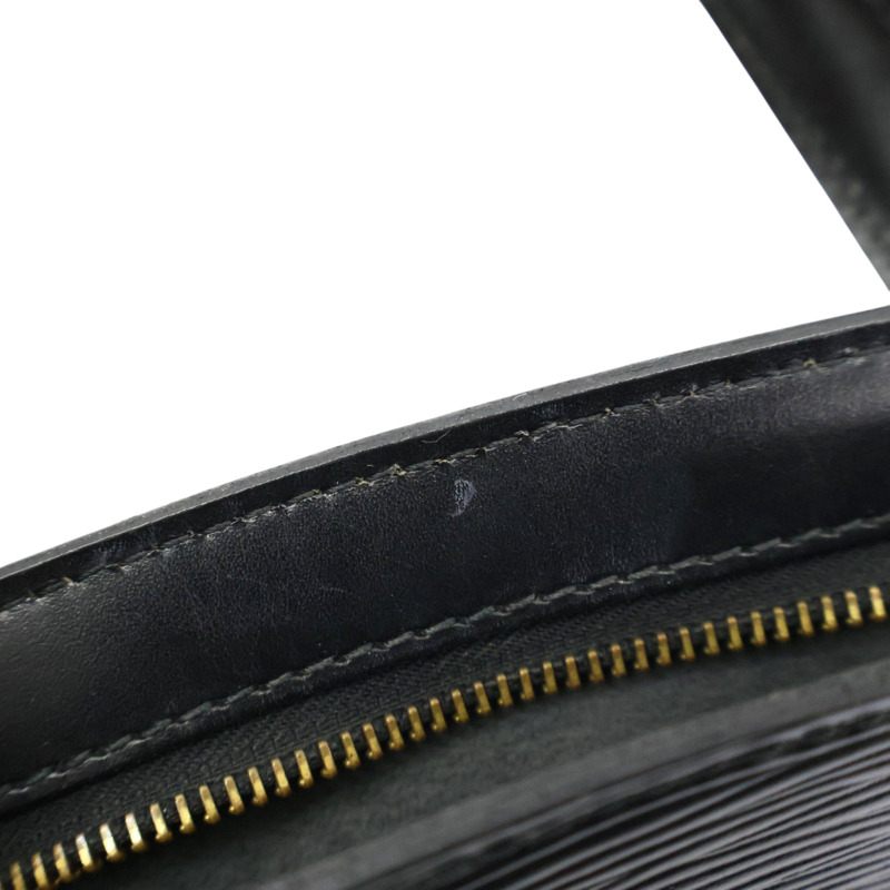 黑色 EPI水波紋 牛皮 Saint Jacques PM 肩背包【LOUIS VUITTON LV 路易威登】 M52272-10