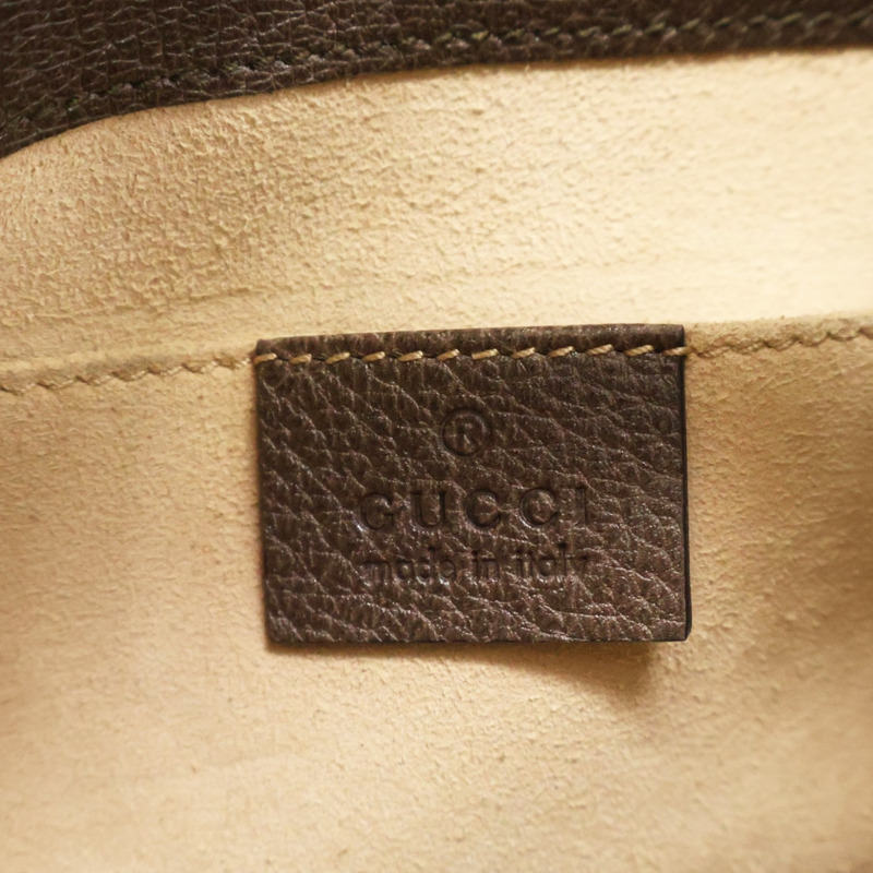 烏木色 Ophidia 小號水桶包 肩背包【GUCCI 古馳】 550621-3