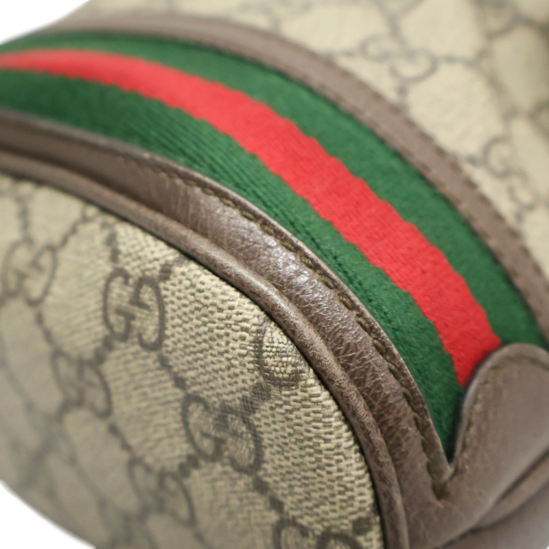 烏木色 Ophidia 小號水桶包 肩背包【GUCCI 古馳】 550621-7