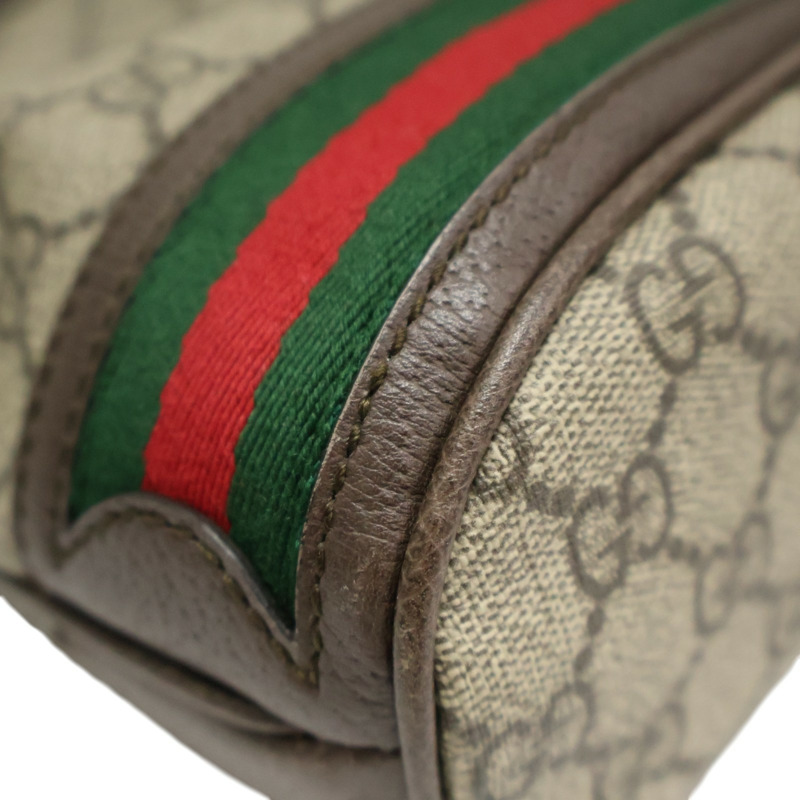 烏木色 Ophidia 小號水桶包 肩背包【GUCCI 古馳】 550621-8