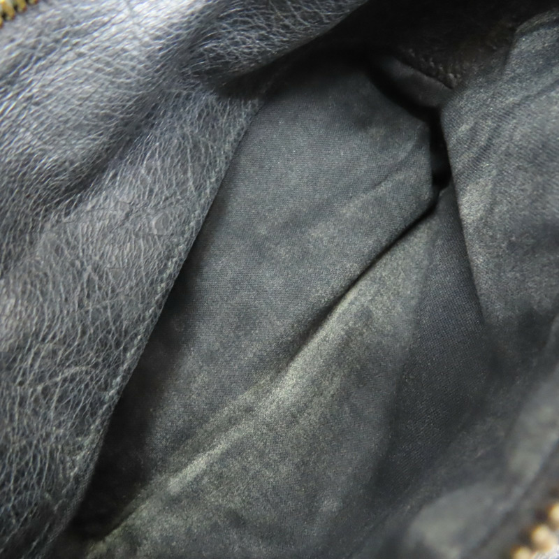 深灰色 羊皮 The Twiggy Bag 肩背包 128523【Balenciaga 巴黎世家】 128523-4