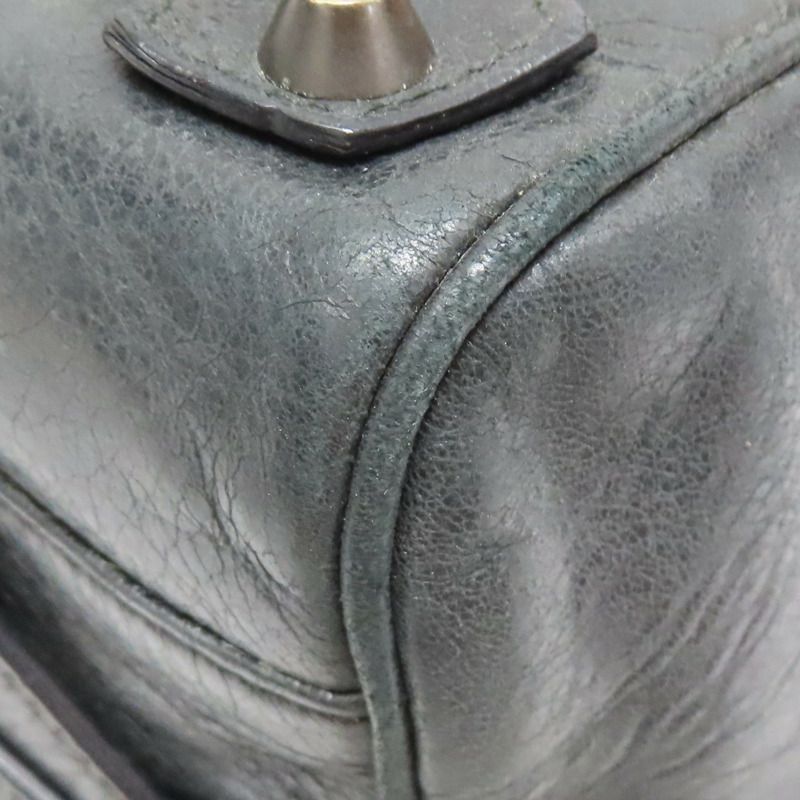 深灰色 羊皮 The Twiggy Bag 肩背包 128523【Balenciaga 巴黎世家】 128523-10