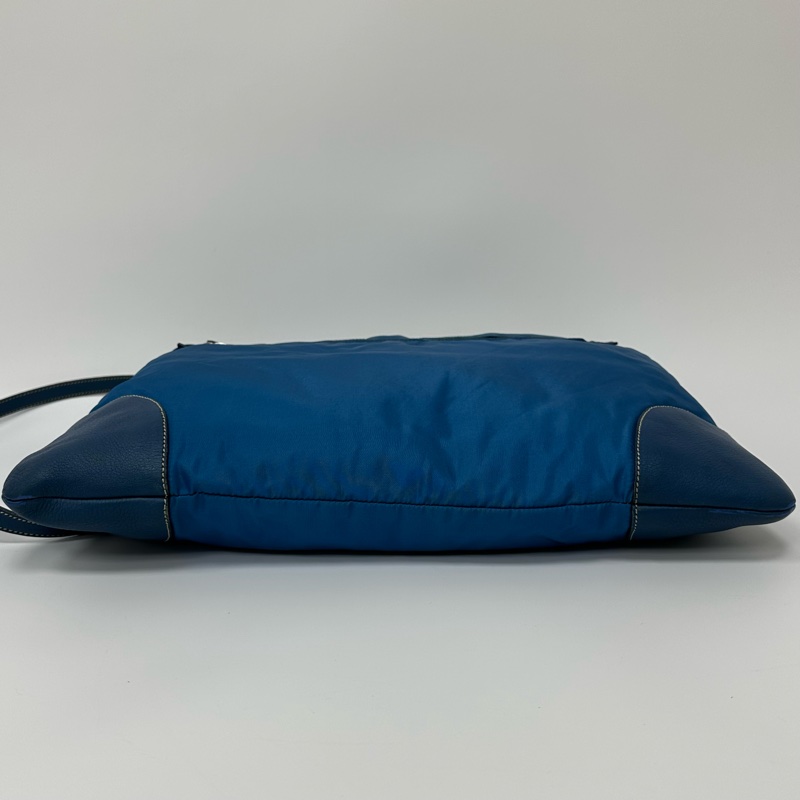 【赫蒂國際精品】PRADA 寶藍色托特包 vintage-5