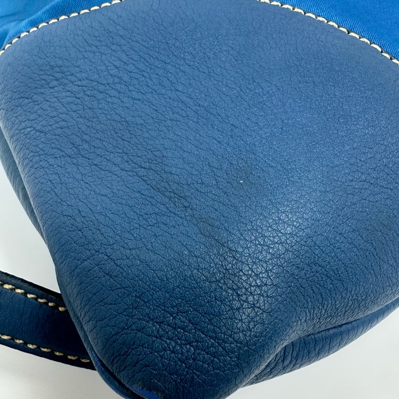 【赫蒂國際精品】PRADA 寶藍色托特包 vintage-10