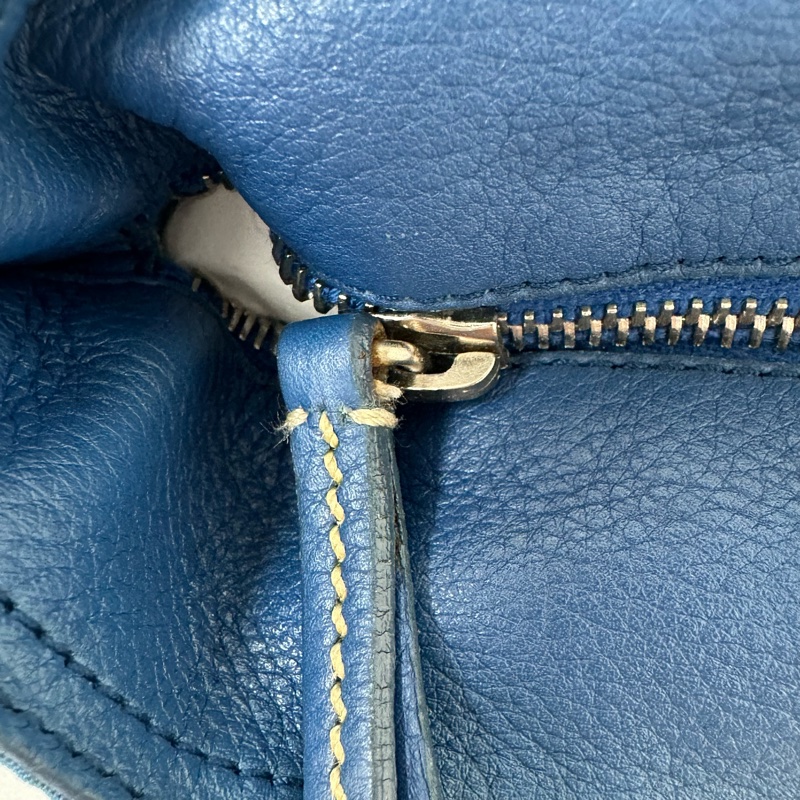 【赫蒂國際精品】PRADA 寶藍色托特包 vintage-13