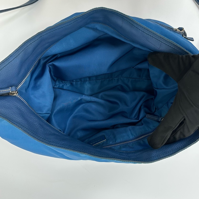 【赫蒂國際精品】PRADA 寶藍色托特包 vintage-16