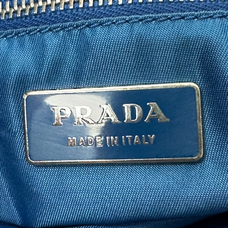【赫蒂國際精品】PRADA 寶藍色托特包 vintage-18